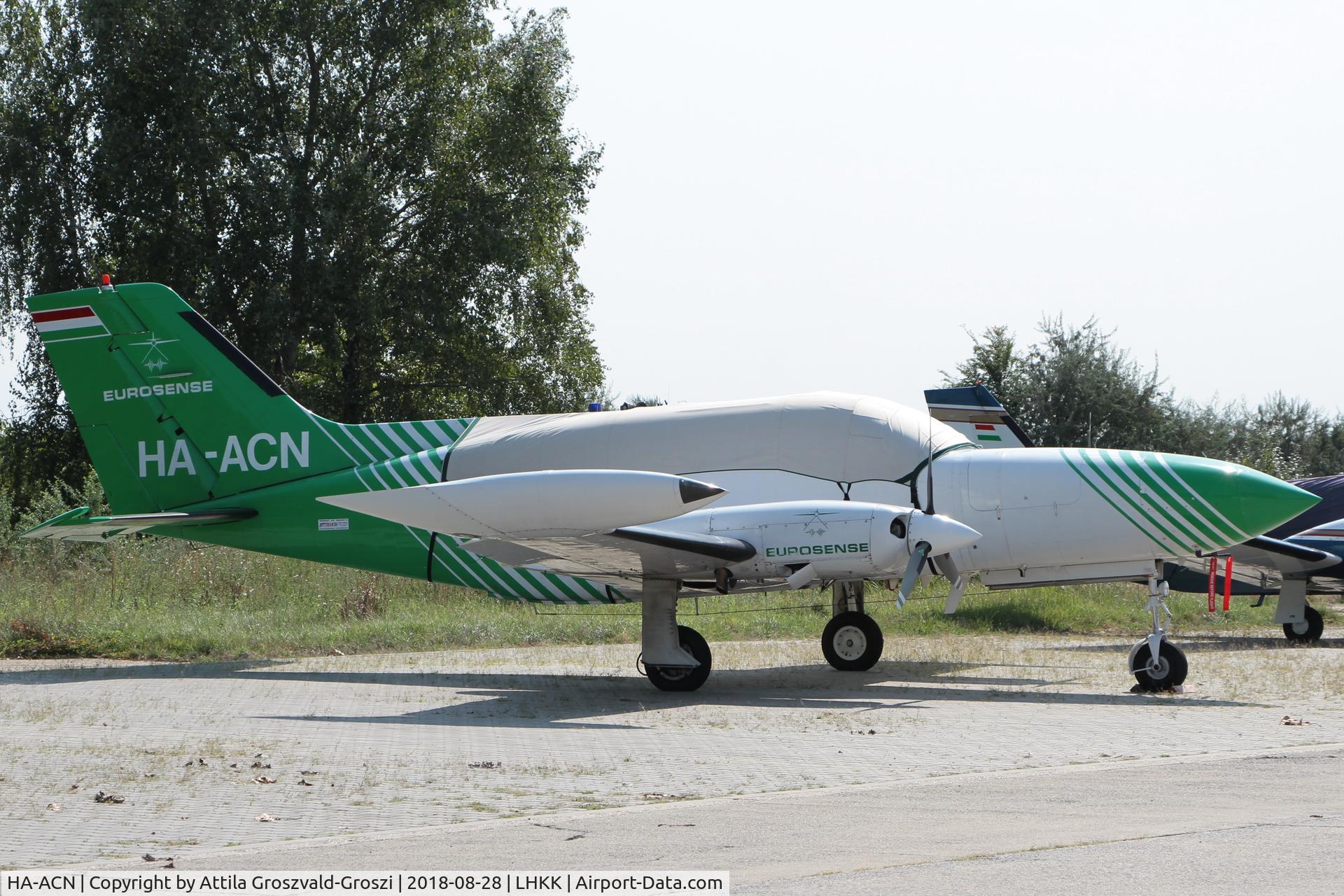 HA-ACN, 1976 Cessna 402B Businessliner C/N 402B-1037, LHKK - Kiskunlacháza Airport, Hungary