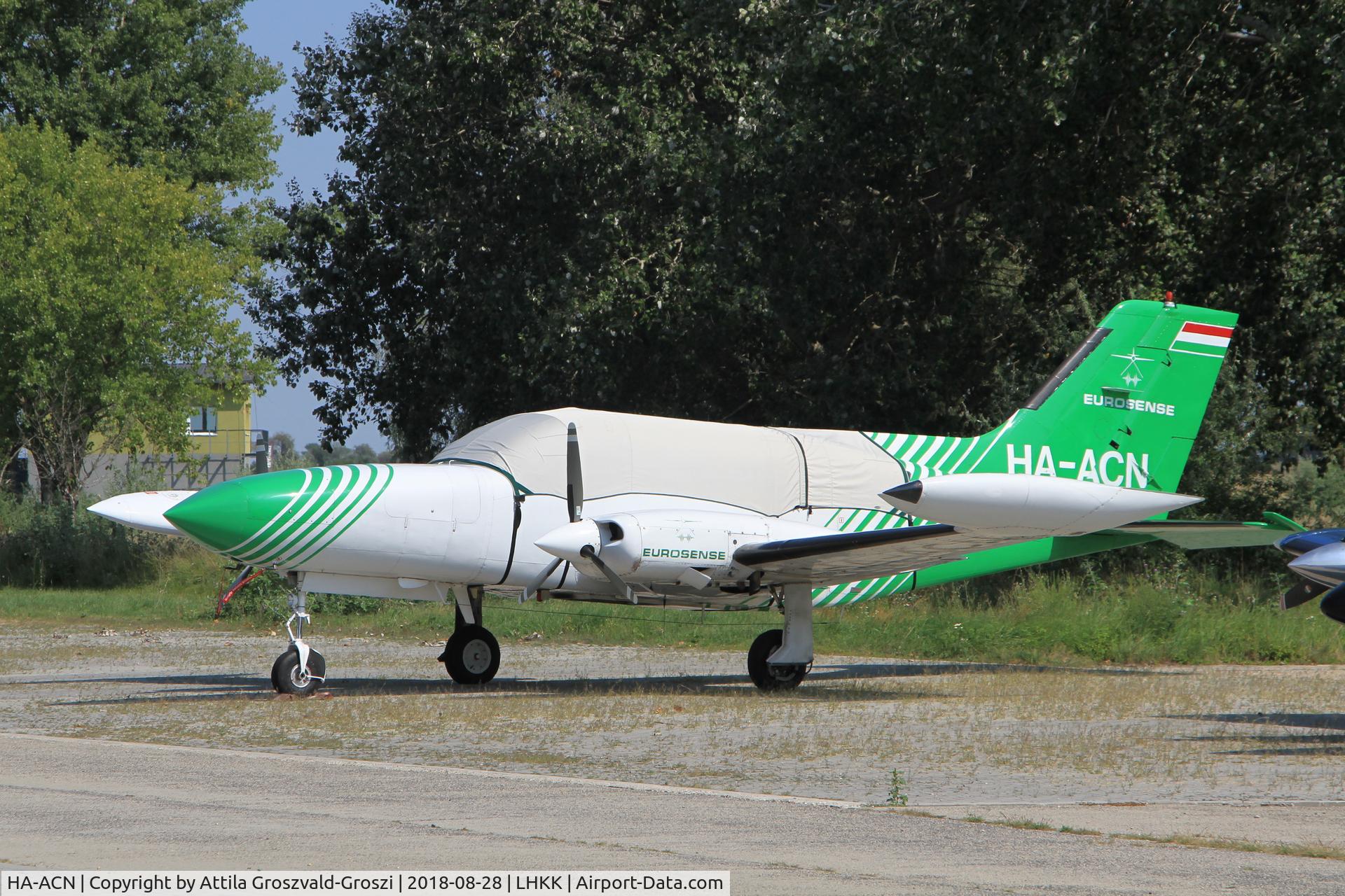 HA-ACN, 1976 Cessna 402B Businessliner C/N 402B-1037, LHKK - Kiskunlacháza Airport, Hungary