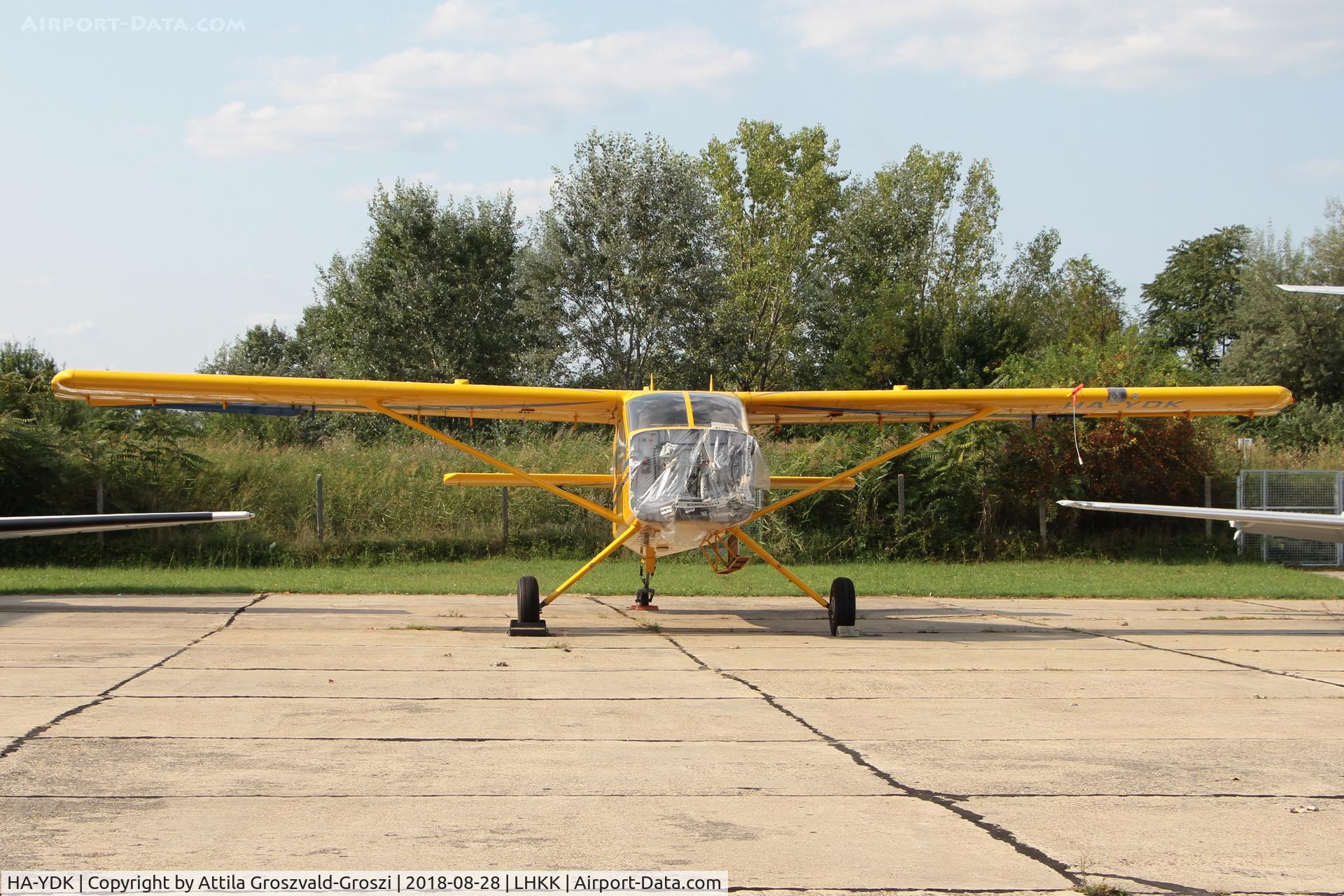 HA-YDK, Technoavia SMG-92 Turbo Finist C/N 01-002, LHKK - Kiskunlacháza Airport, Hungary