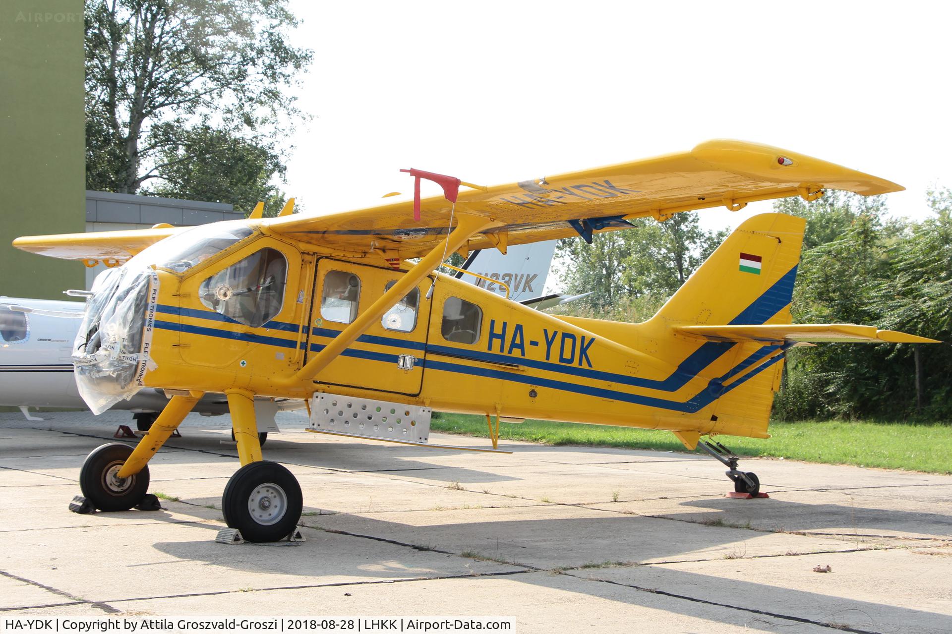 HA-YDK, Technoavia SMG-92 Turbo Finist C/N 01-002, LHKK - Kiskunlacháza Airport, Hungary