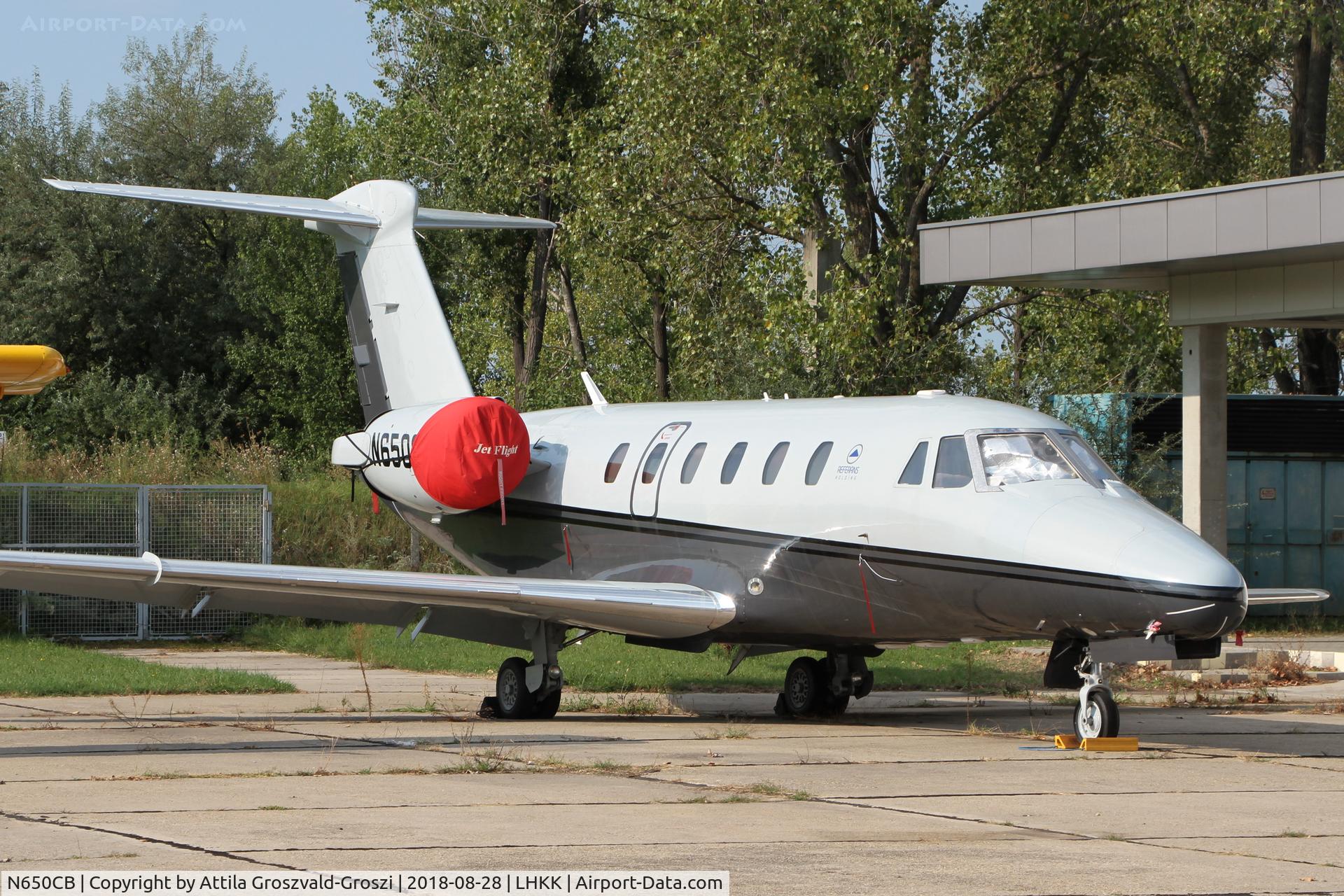 N650CB, 1985 Cessna 650 Citation III C/N 650-0084, LHKK - Kiskunlacháza Airport, Hungary