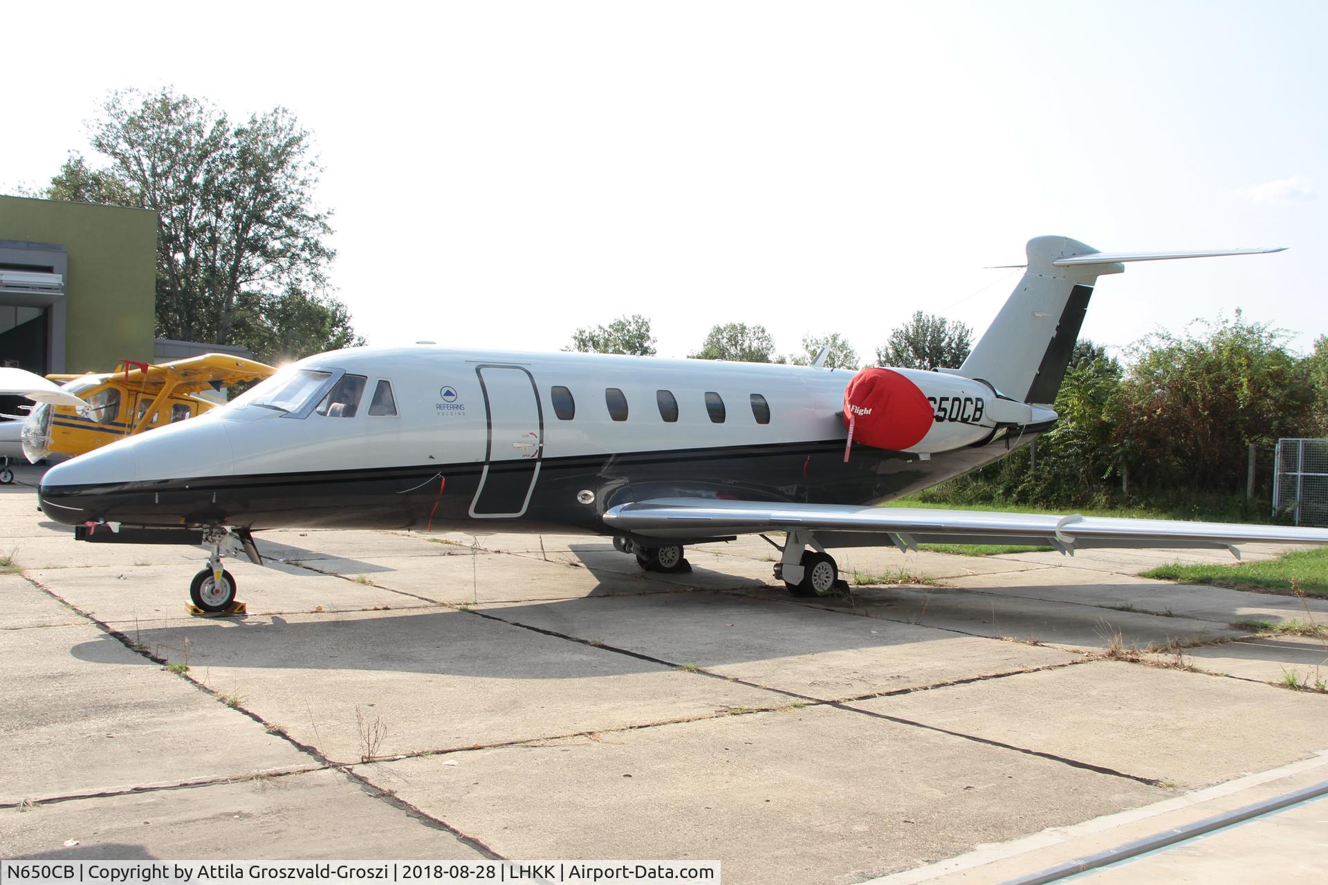 N650CB, 1985 Cessna 650 Citation III C/N 650-0084, LHKK - Kiskunlacháza Airport, Hungary