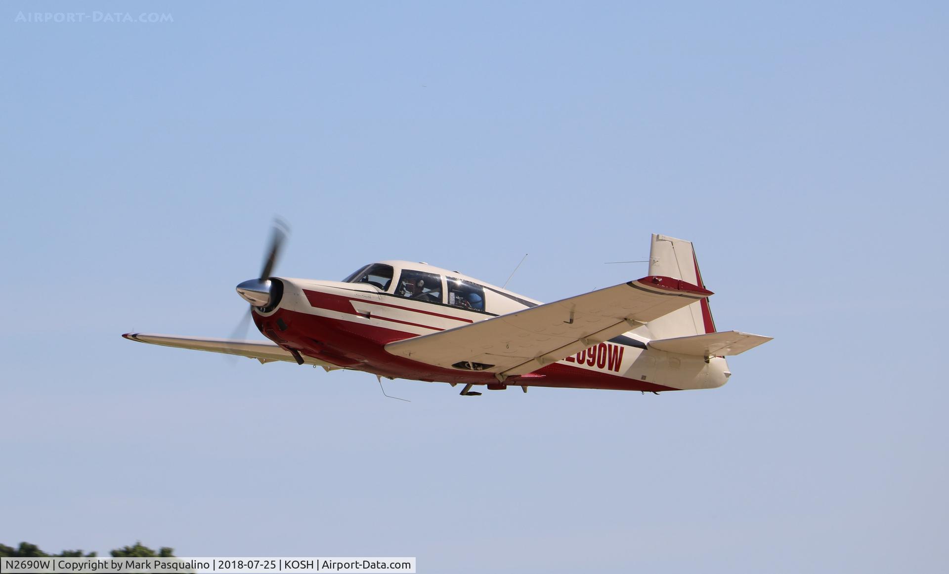 N2690W, 1966 Mooney M20E C/N 1007, Mooney M20E
