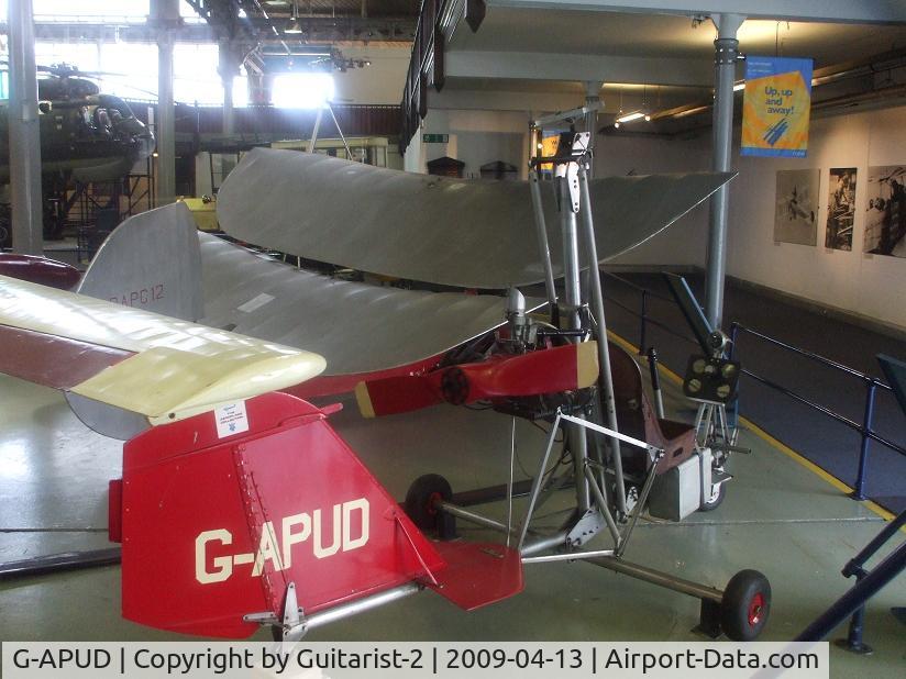 G-APUD, Bensen B-7MC Gyrocopter C/N 01 (G-APUD), Museum of Science and Industry Manchester