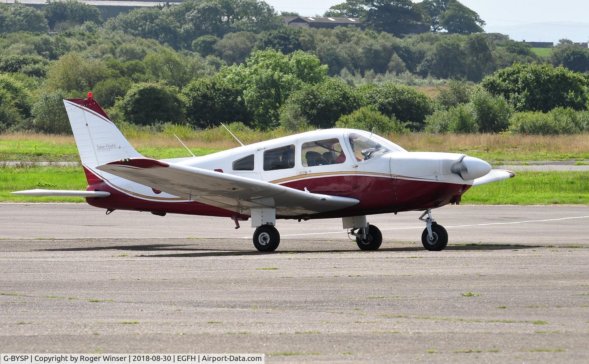 G-BYSP, 1985 Piper PA-28-181 Cherokee Archer II C/N 28-8590047, Visiting Archer II.