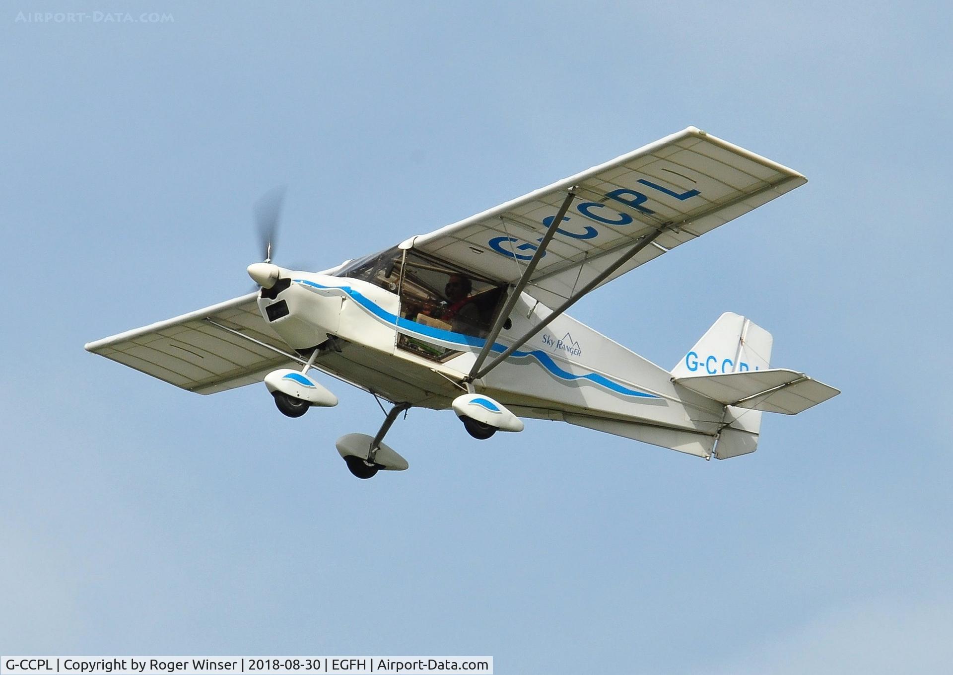 G-CCPL, 2004 Best Off Skyranger 912(2) C/N BMAA/HB/342, Visiting Skyranger departing Runway 22.