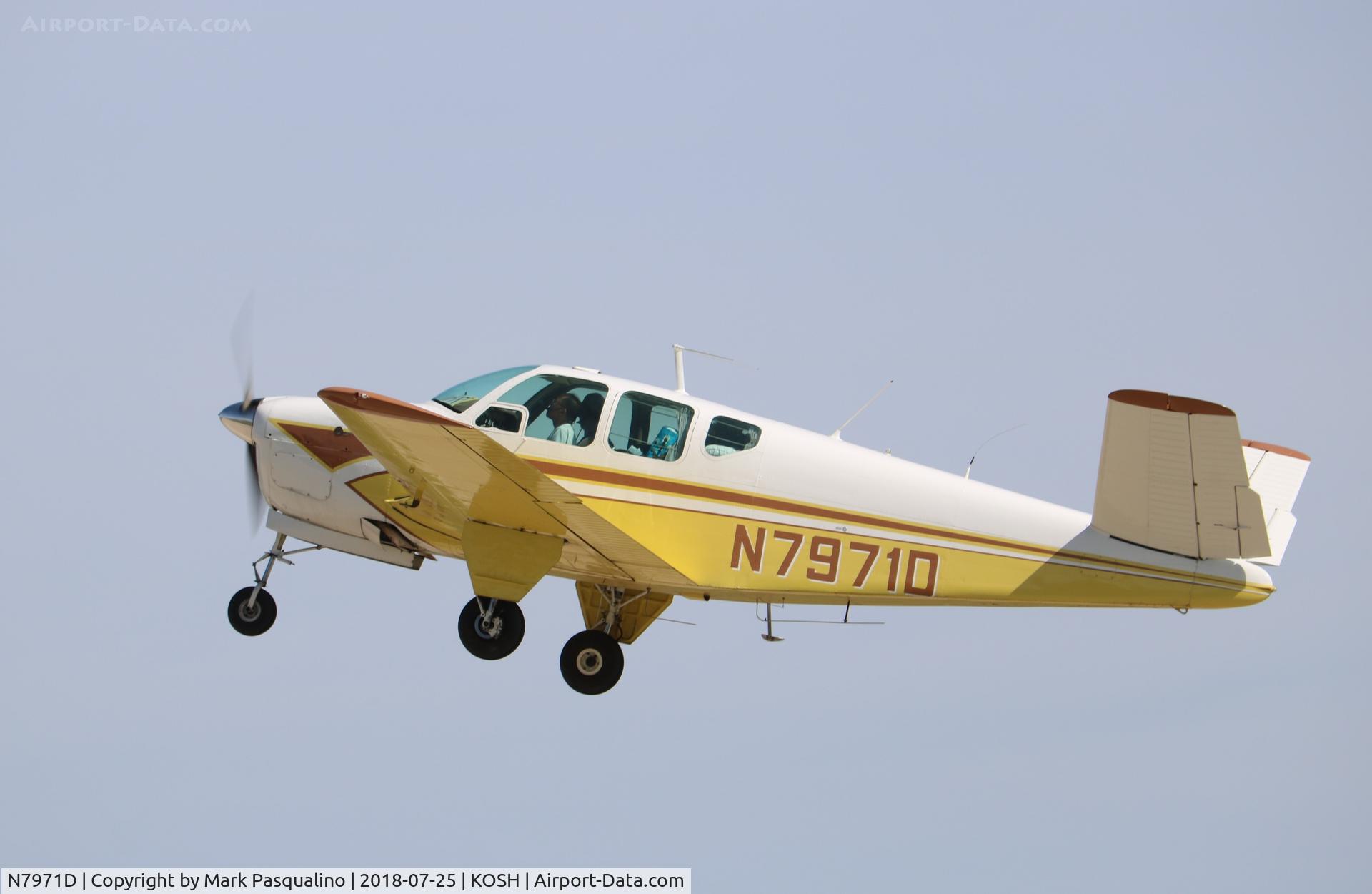 N7971D, 1957 Beech H35 Bonanza C/N D-5237, Beech H35
