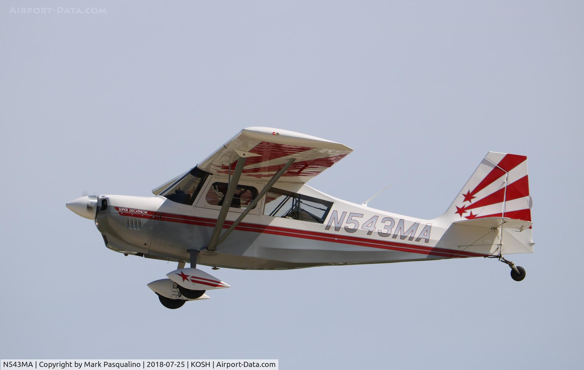 N543MA, 2004 American Champion 8KCAB Decathlon C/N 972-2004, American Champion 8KCAB