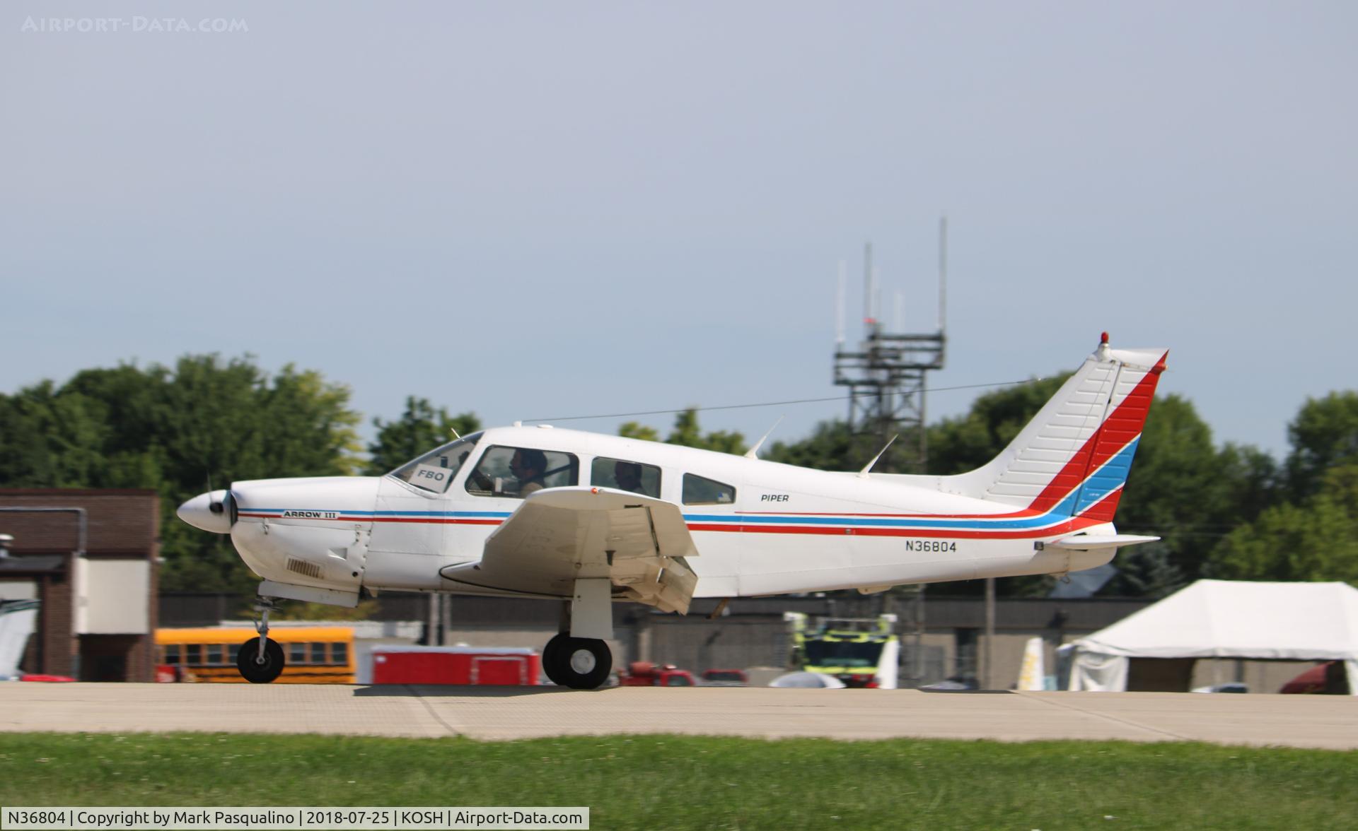 N36804, 1978 Piper PA-28R-201 Cherokee Arrow III C/N 28R-7837295, Piper PA-28R-201