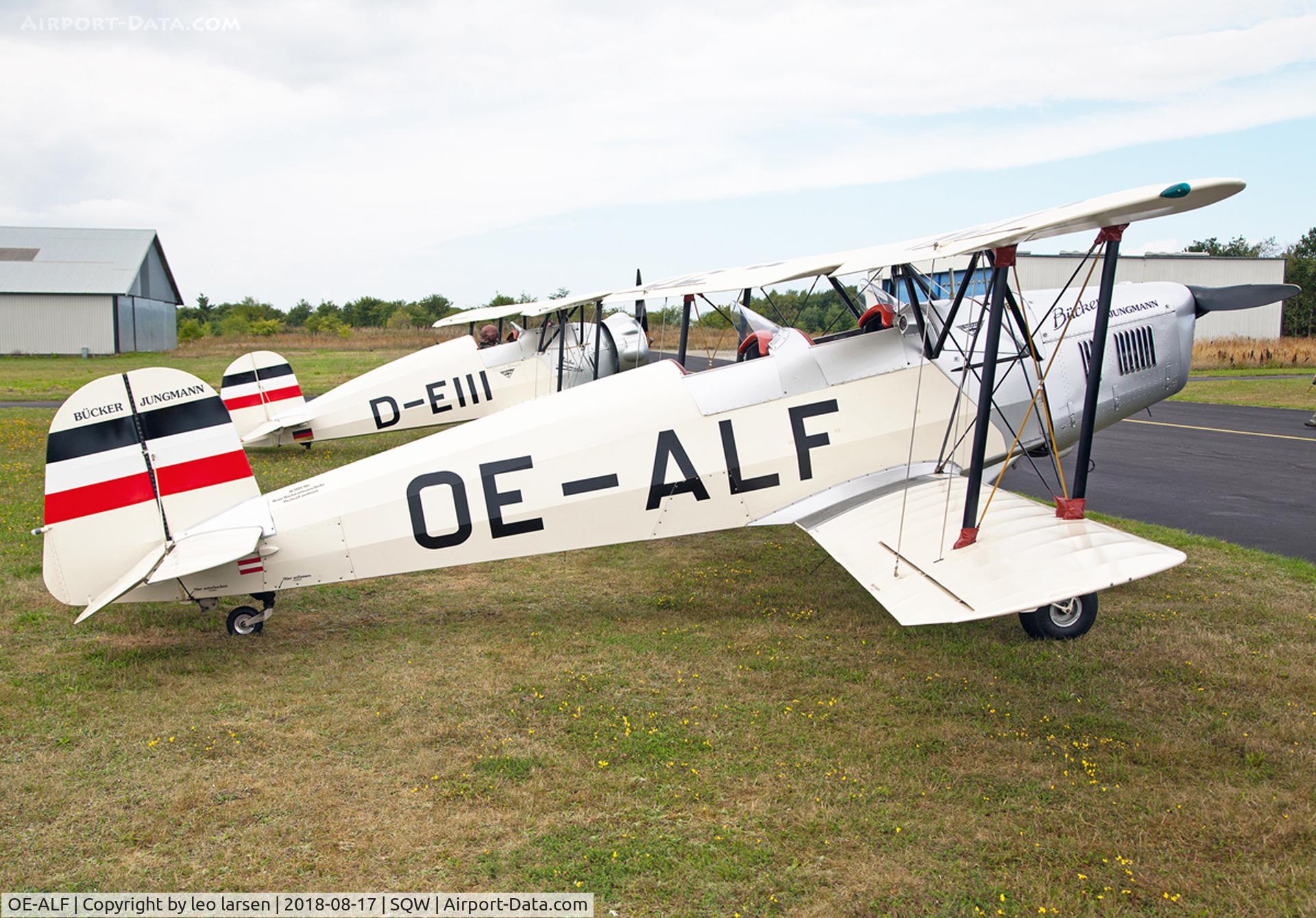 OE-ALF, 2005 Tatra T-131PA Jungmann C/N 124, Skive 17.8.2018 Vintage Aerobatic Wold Championship