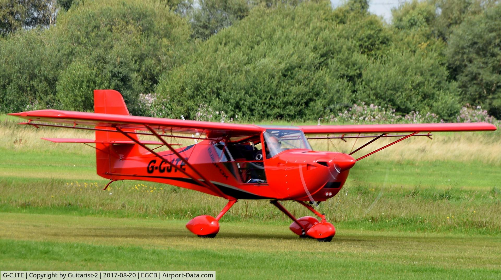 G-CJTE, 2017 Aeropro Eurofox 3K C/N 50917, At City Airport Manchester