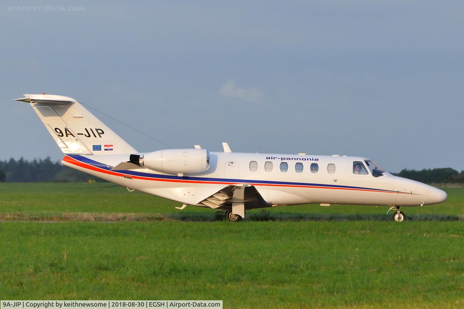 9A-JIP, 2004 Cessna 525A CitationJet CJ2 C/N 525A-0209, Nice surprise visitor.