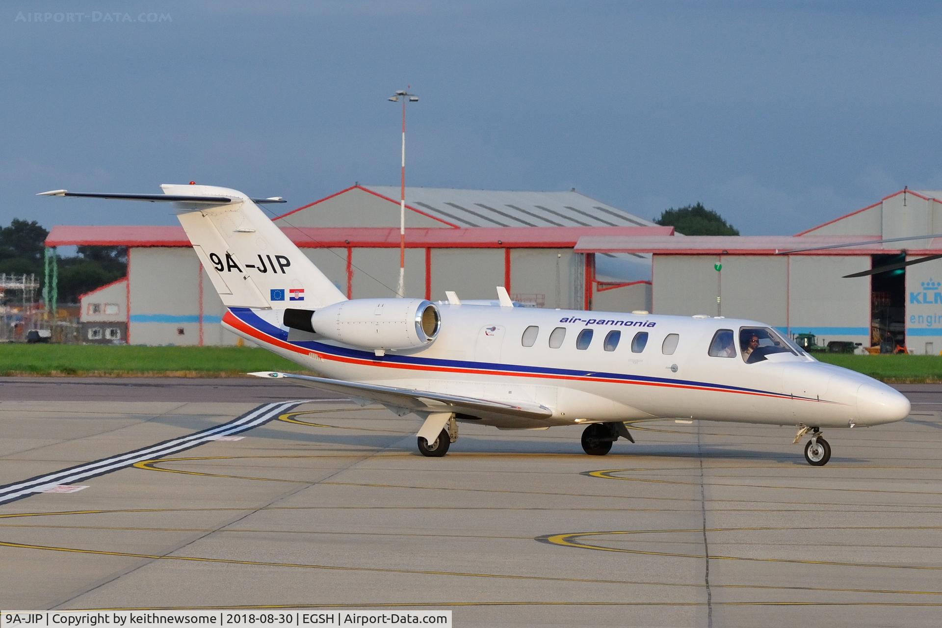 9A-JIP, 2004 Cessna 525A CitationJet CJ2 C/N 525A-0209, Nice surprise visitor.