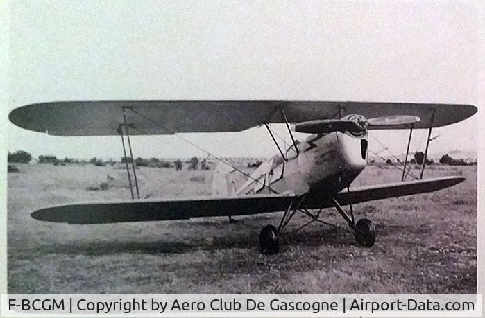 F-BCGM, 1946 Stampe-Vertongen SV-4C C/N 242, F-BCGM on Delivery Day from the French Military to the Aero Club De Gascogne in 1946