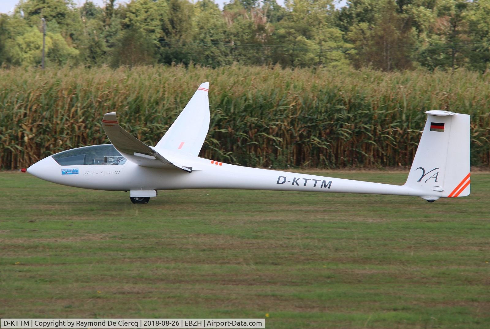D-KTTM, 1983 Schempp-Hirth Nimbus 3T C/N 4, At Kiewit-Hasselt.