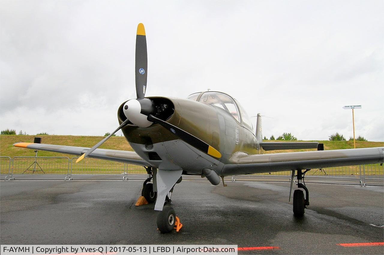 F-AYMH, 1958 Piaggio FWP-149D C/N 026, Piaggio FWP-149D, Static display, Bordeaux-Mérignac Air Base 106 (LFBD-BOD) Open day 2017