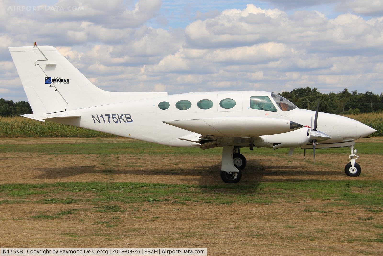 N175KB, 1971 Cessna 401B C/N 401B0206, At Kiewit-Hasselt.