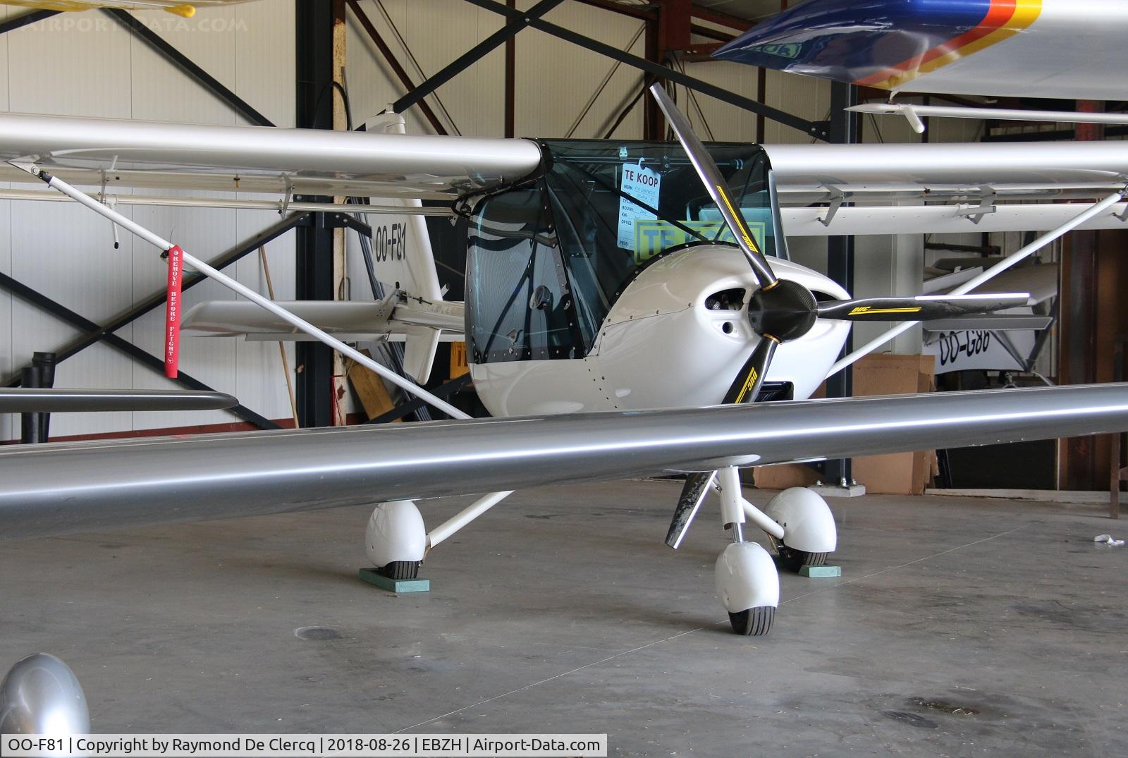 OO-F81, 2008 Fly Synthesis Storch HS C/N 382A-438, For sale at Kiewit-Hasselt.