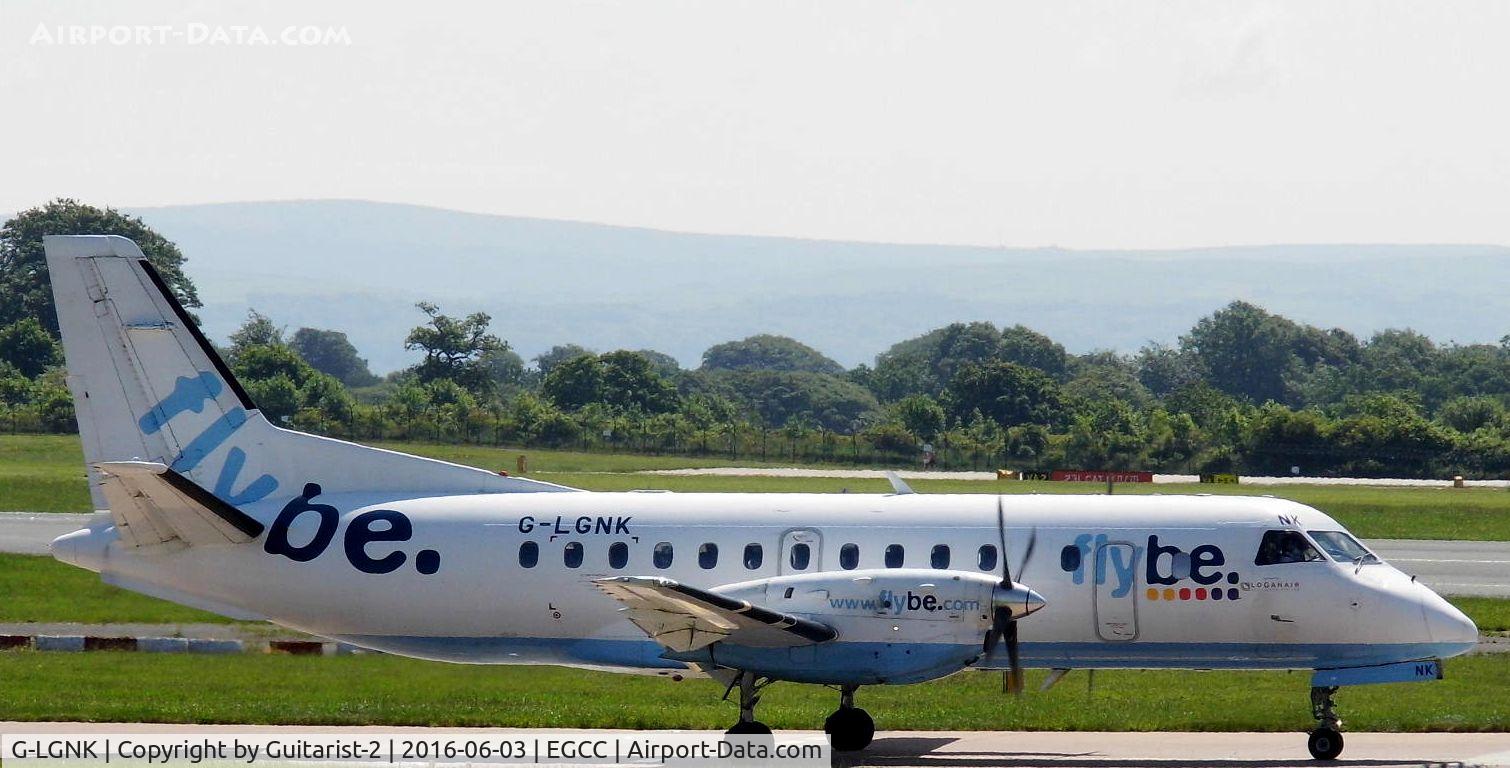 G-LGNK, 1990 Saab 340B C/N 340B-185, At Manchester