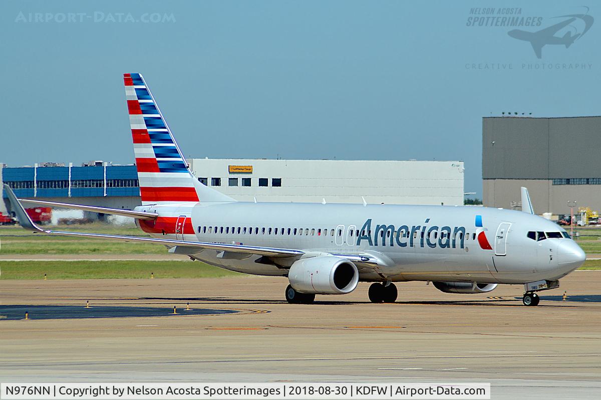 N976NN, 2015 Boeing 737-832 C/N 33243, SJC > DFW