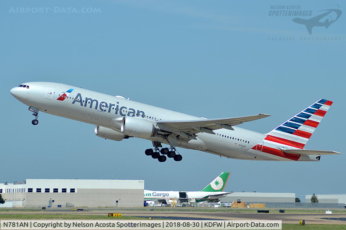 N781AN, 2000 Boeing 777-223 C/N 29586, DFW > HNL
