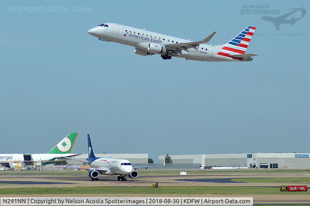 N241NN, 2016 Embraer 175LR (ERJ-170-200LR) C/N 17000595, DFW > CID