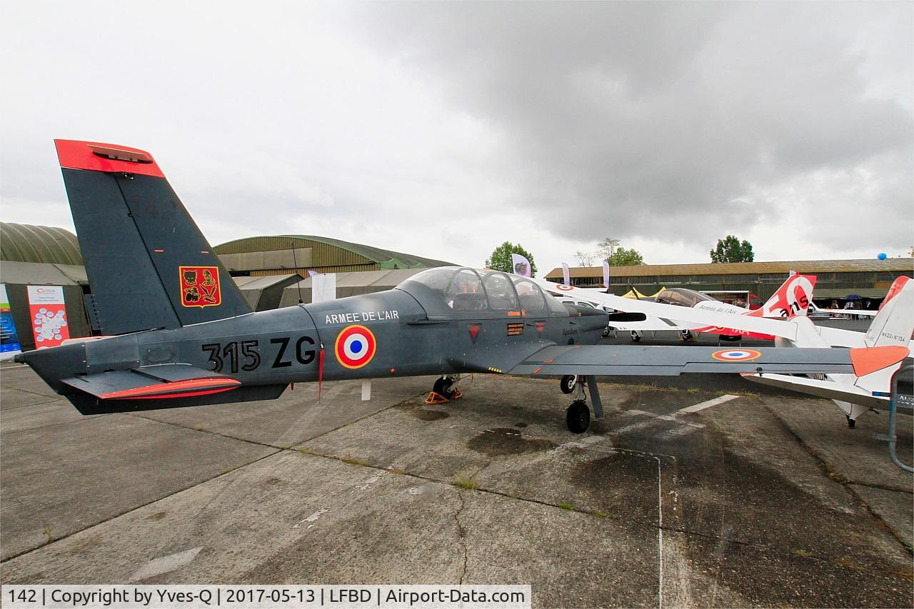 142, Socata TB-30 Epsilon C/N 142, Socata TB-30 Epsilon, Static display, Bordeaux-Mérignac Air Base 106 (LFBD-BOD) Open day 2017