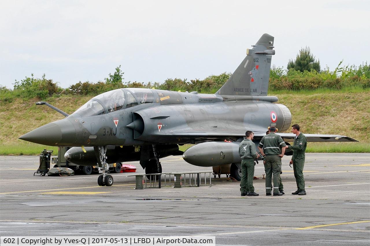 602, Dassault Mirage 2000D C/N 393, Dassault Mirage 2000D, Flight line, Bordeaux-Mérignac (LFBD-BOD) Open day 2017