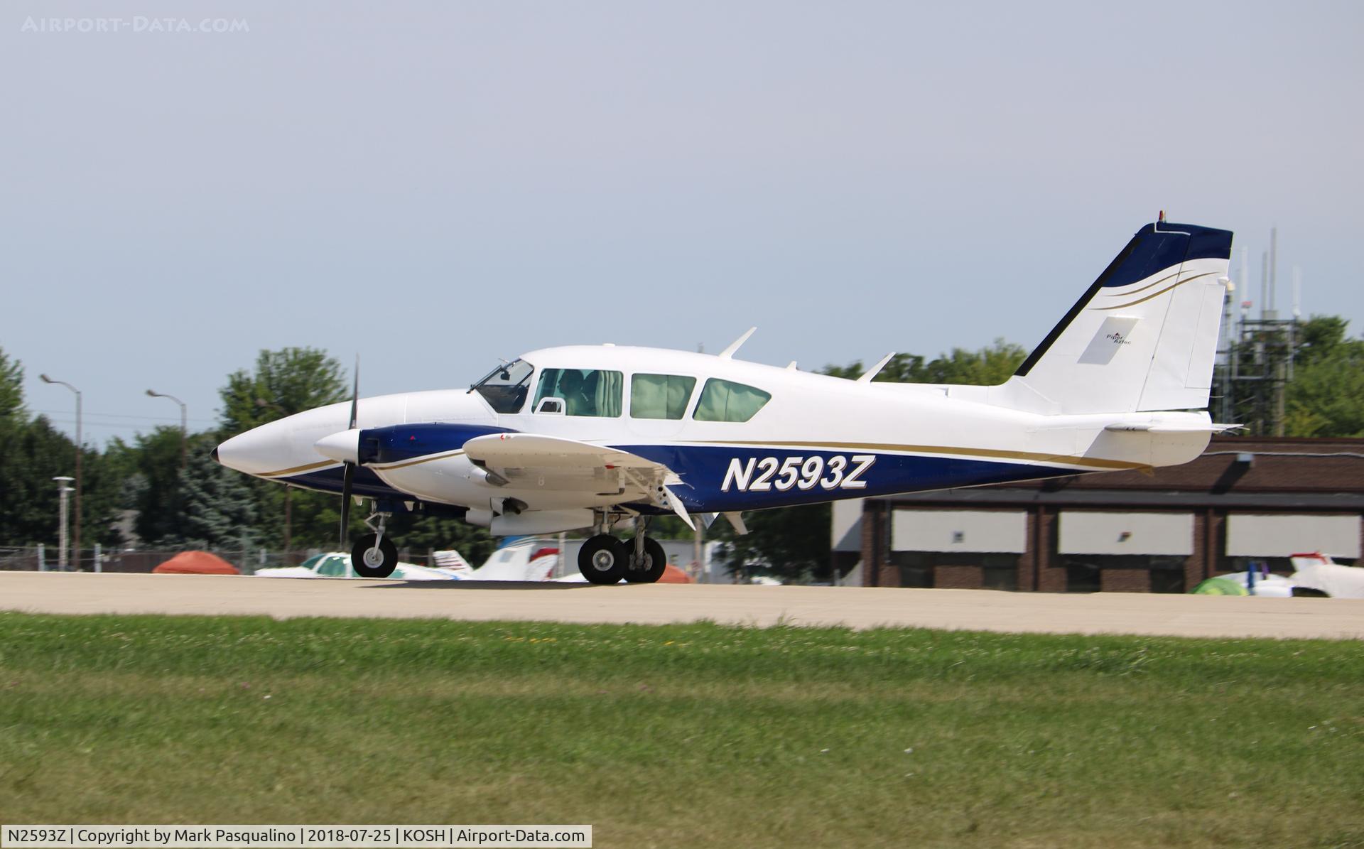 N2593Z, 1980 Piper PA-23-250 Apache C/N 27-8154007, Piper PA-23-250