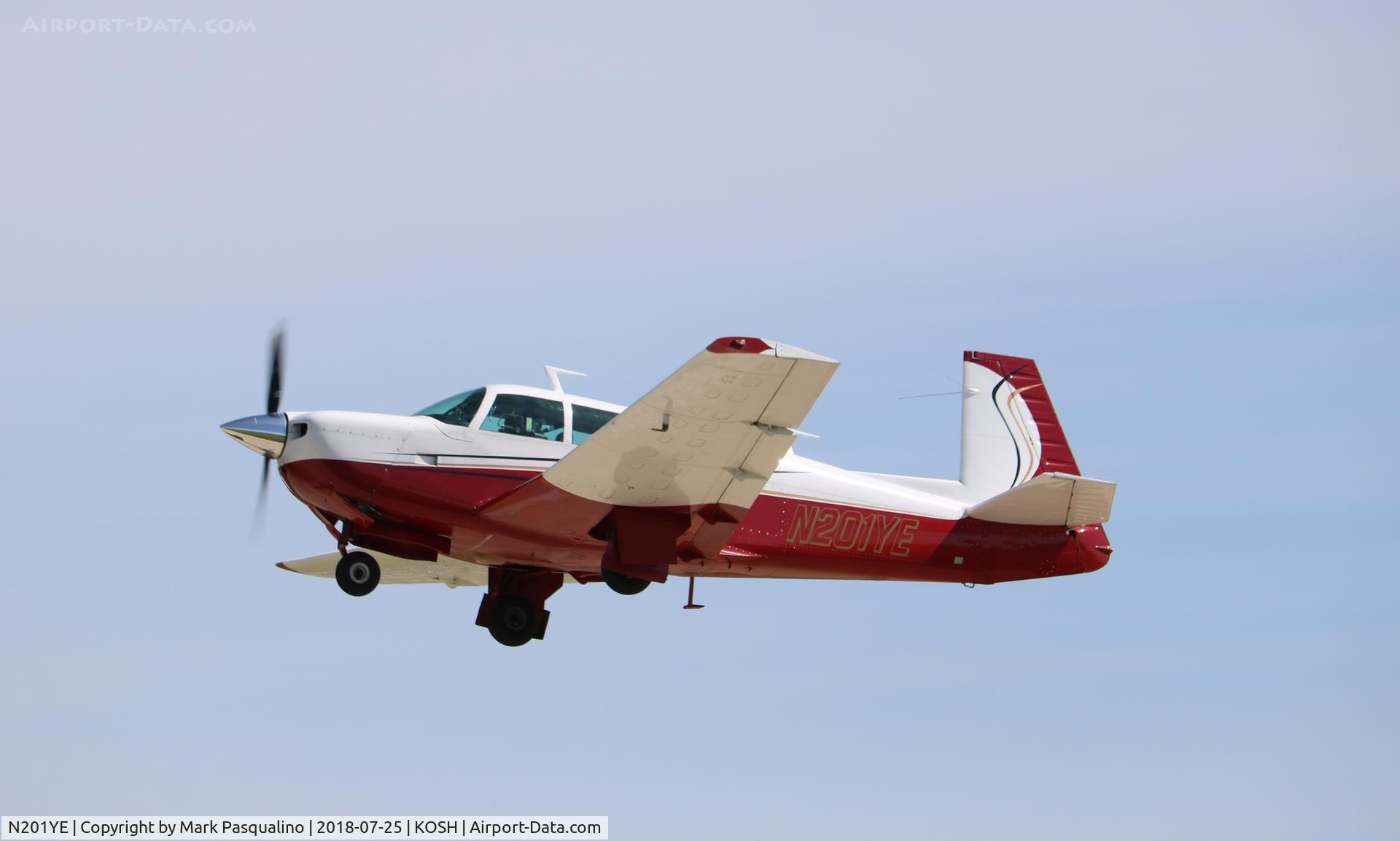 N201YE, 1978 Mooney M20J 201 C/N 24-0513, Mooney M20J
