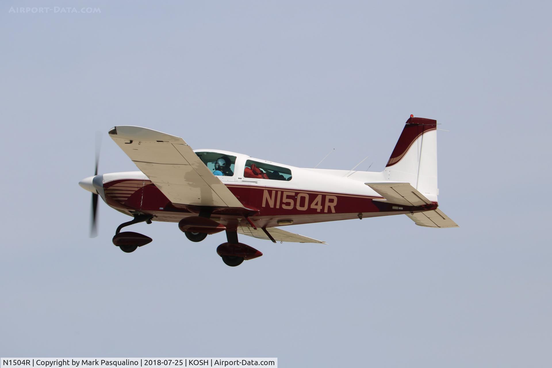 N1504R, 1974 Grumman American AA-5B Tiger C/N AA5B-0004, AA-5B