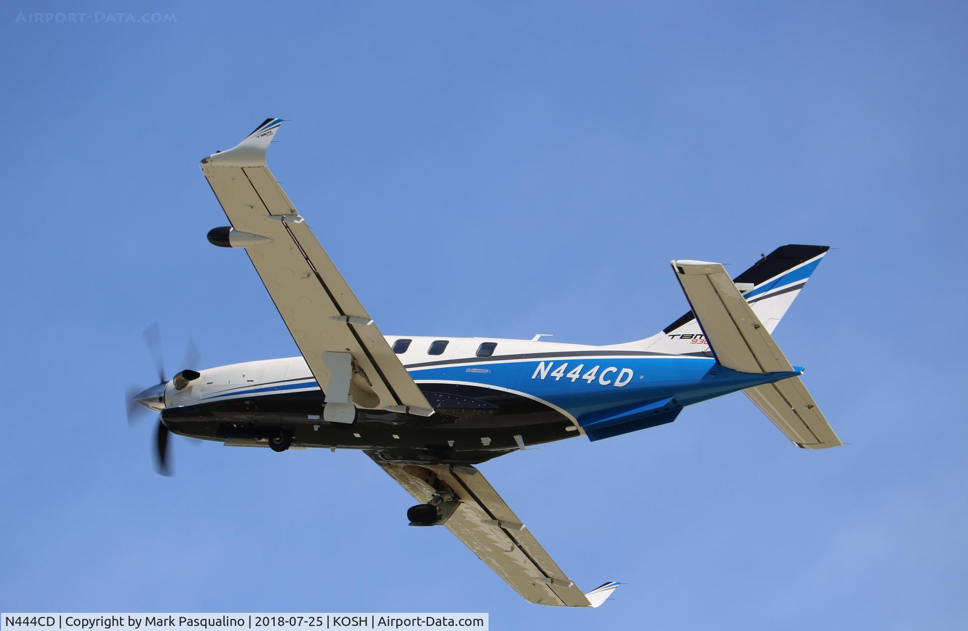 N444CD, 2017 Socata TBM-930 C/N 1166, Socata TBM 930