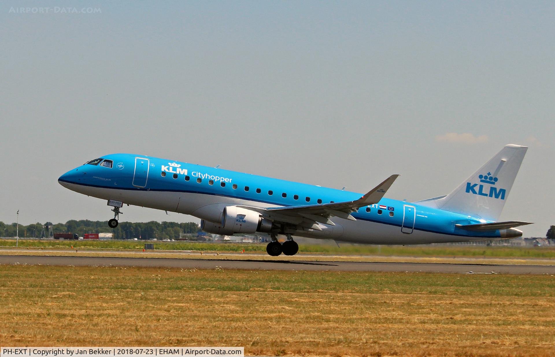 PH-EXT, 2018 Embraer ERJ-175STD (ERJ-170-200) C/N 17000707, Schiphol Amsterdam