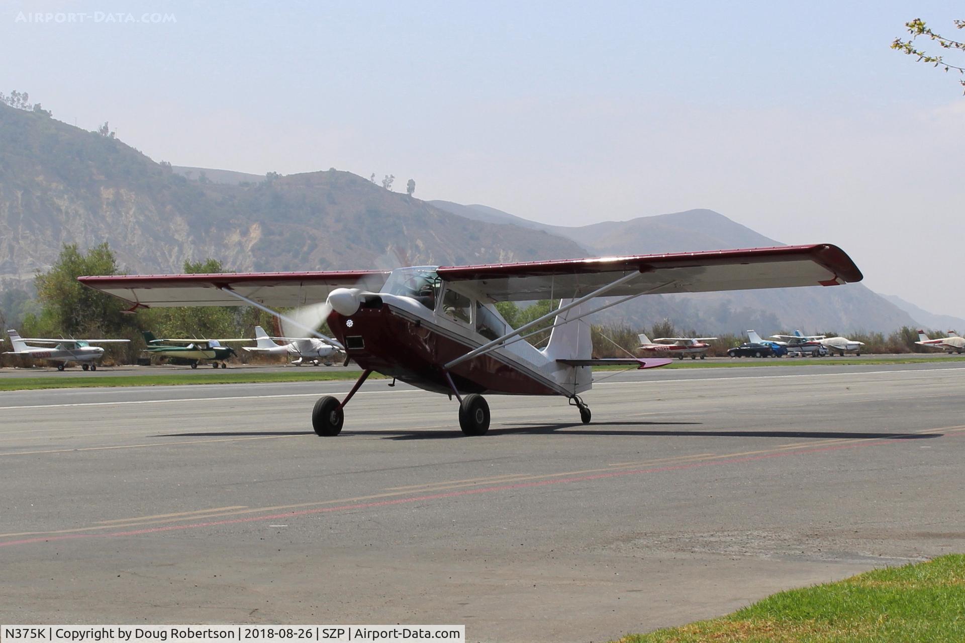 N375K, American Champion 8GCBC Scout C/N 530-2010, 2010 American Champion 8GCBC SCOUT, Lycoming O-360-E2C 180 Hp, taxi back