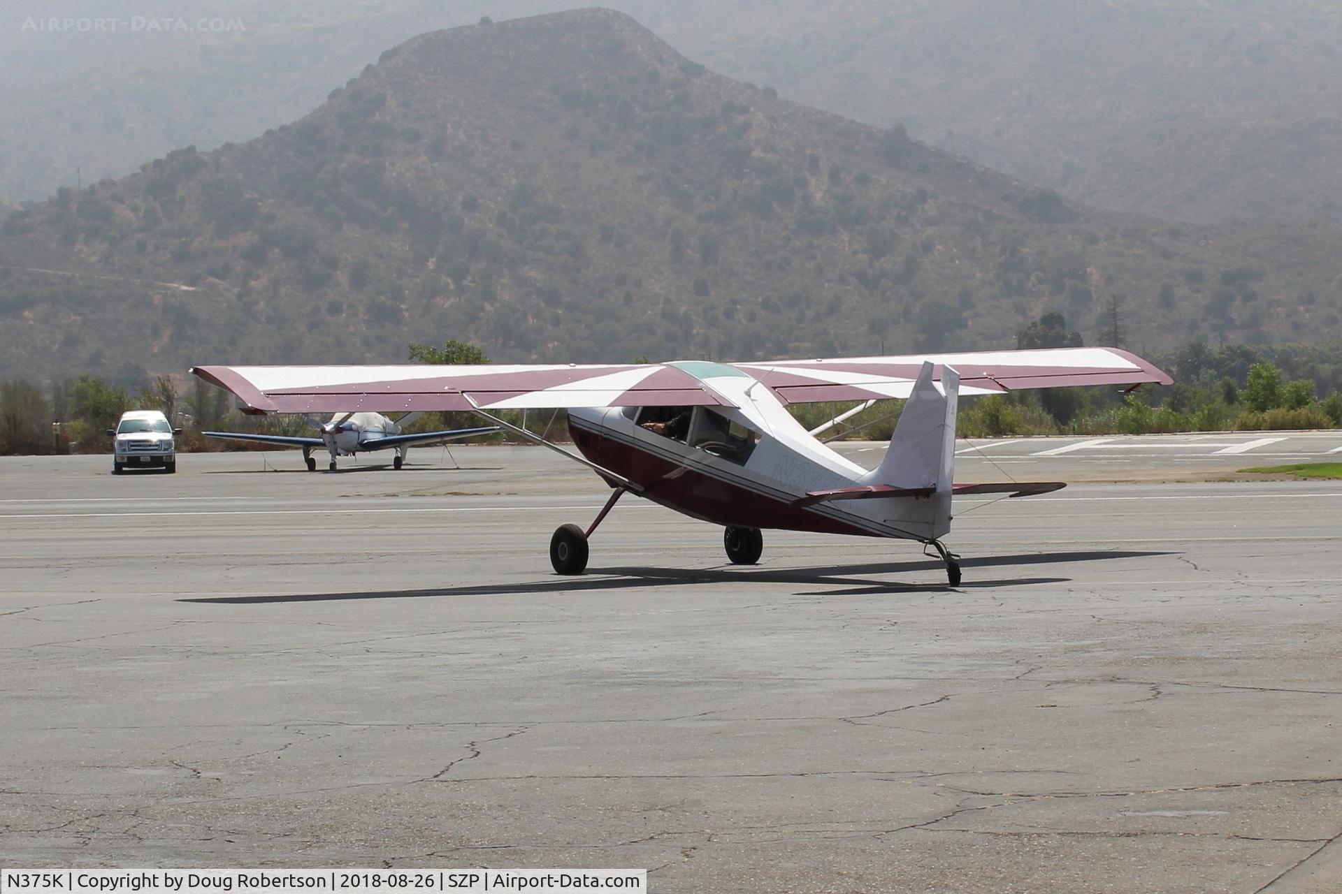 N375K, American Champion 8GCBC Scout C/N 530-2010, 2010 American Champion 8GCBC SCOUT, Lycoming O-360-E2C 180 Hp, taxi to Rwy 22