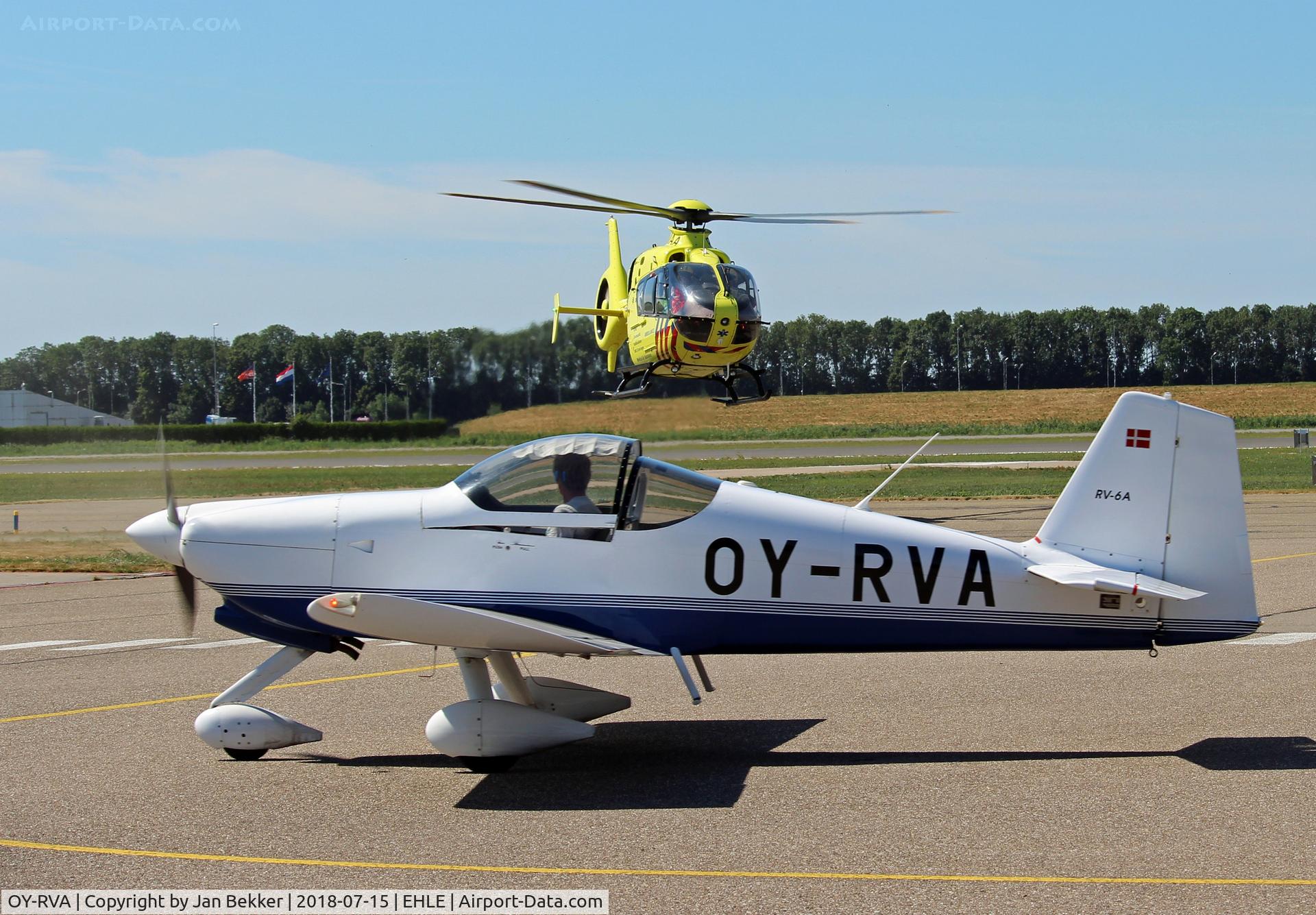 OY-RVA, 2000 Vans RV-6A C/N 25032, Lelystad Airport