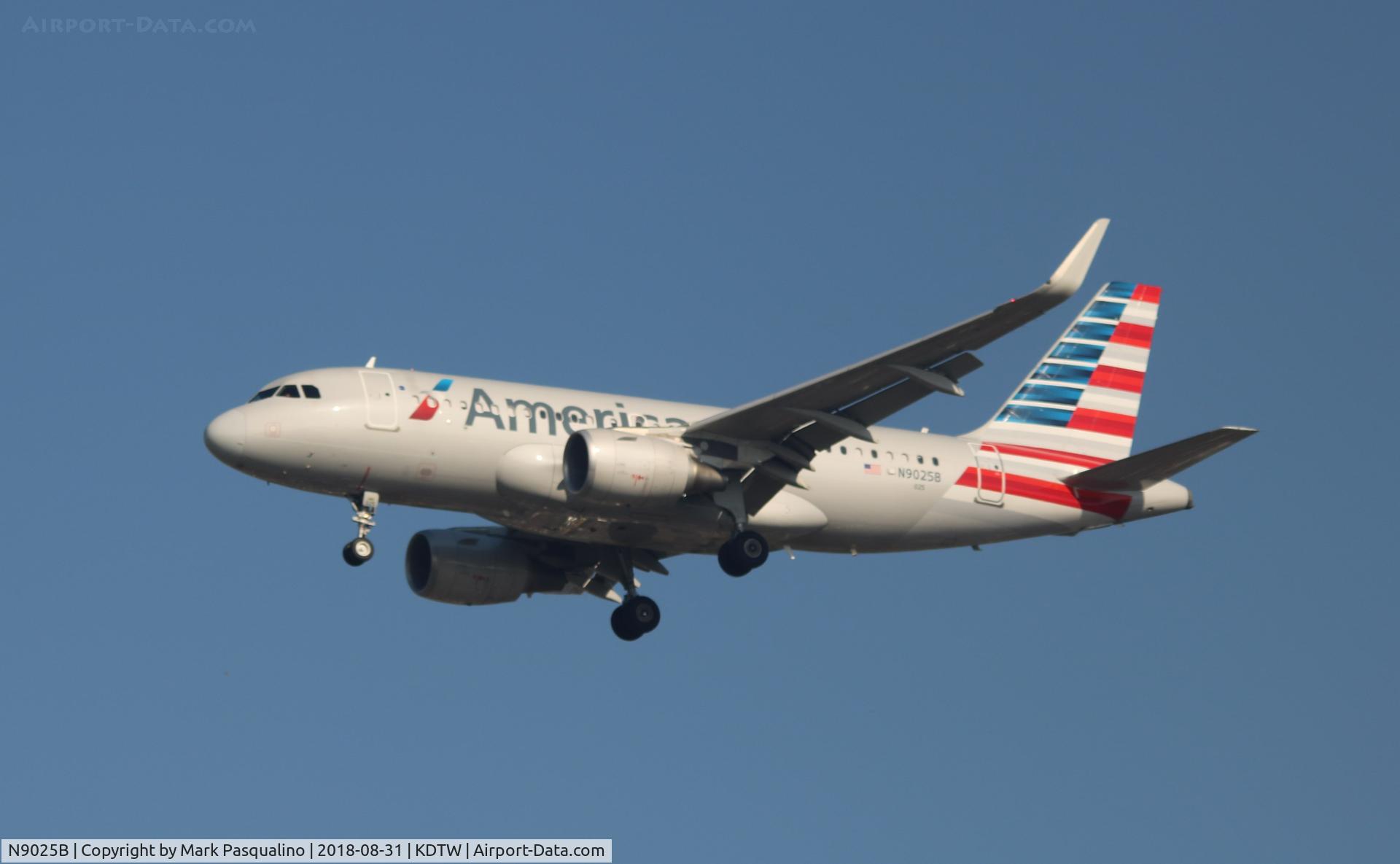 N9025B, 2014 Airbus A319-115 C/N 6393, Airbus A319-115