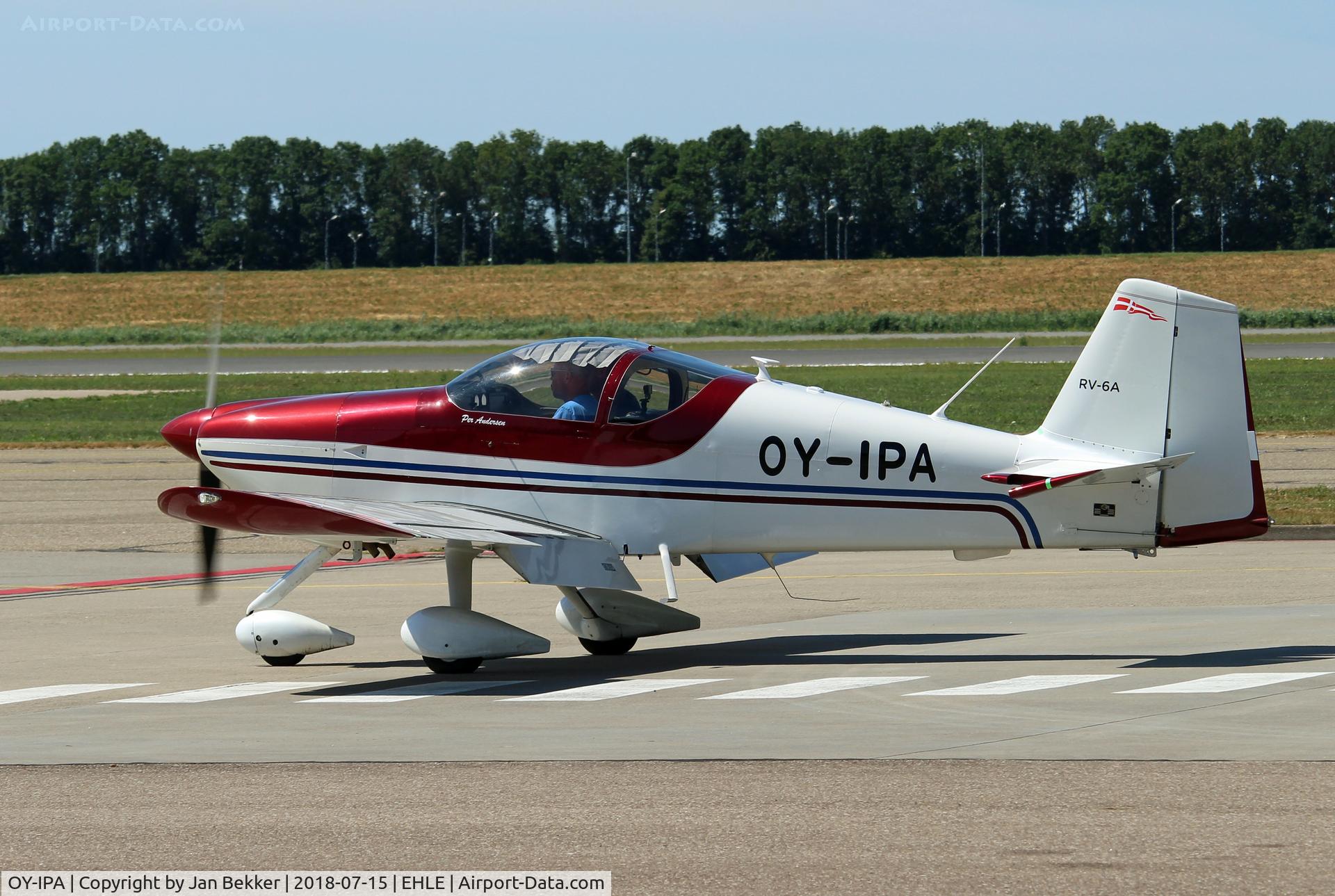 OY-IPA, 2001 Van's RV-6A C/N 08052-2353, Lelystad Airport