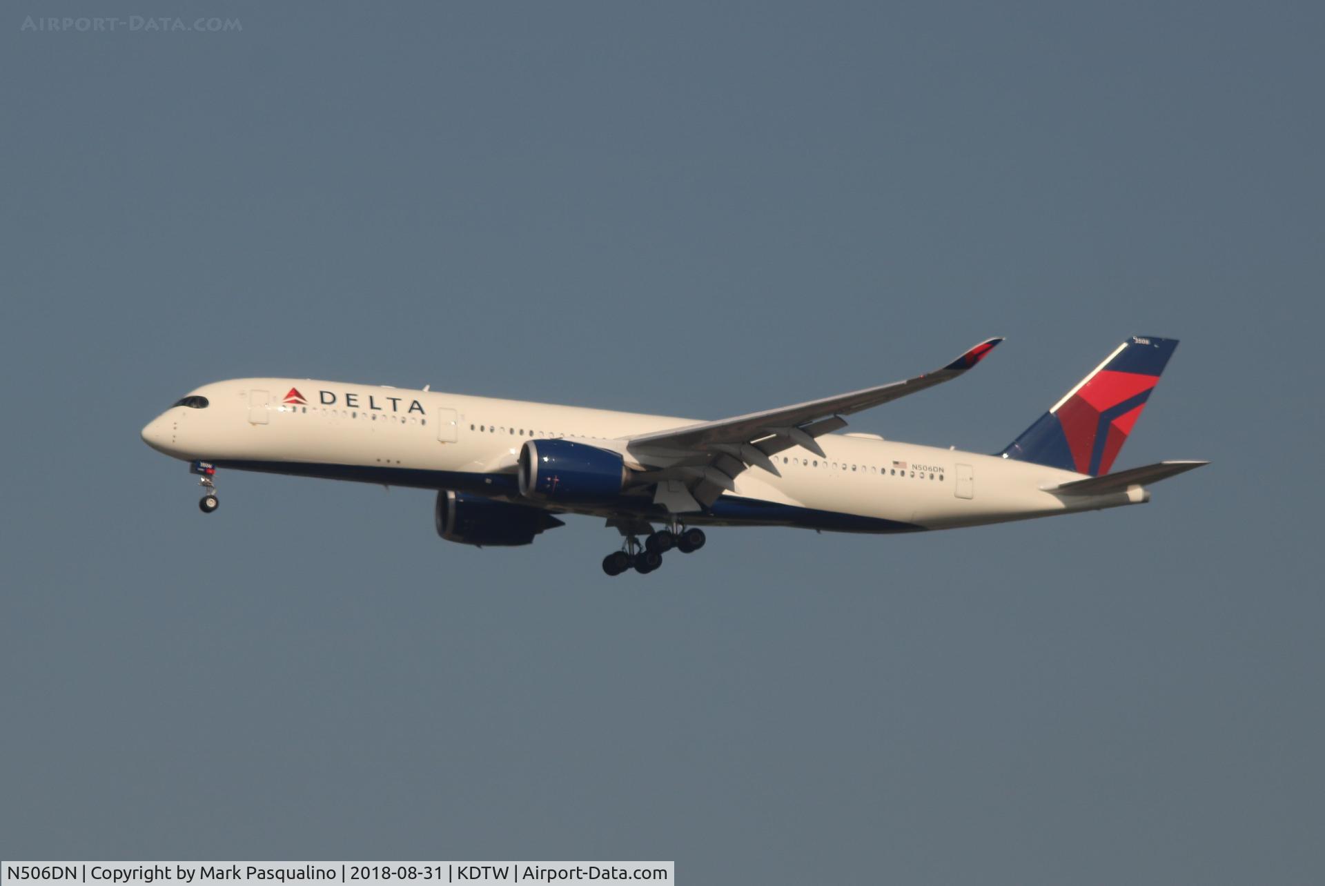 N506DN, 2017 Airbus A350-941 C/N 0175, Airbus A350-941