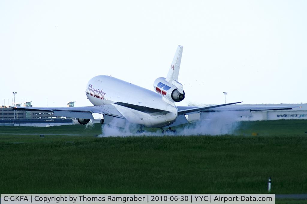 C-GKFA, 1975 McDonnell Douglas DC-10-30F C/N 46921, Kelowna Flightcraft - KFA (Purolator) DC-10-30(F)