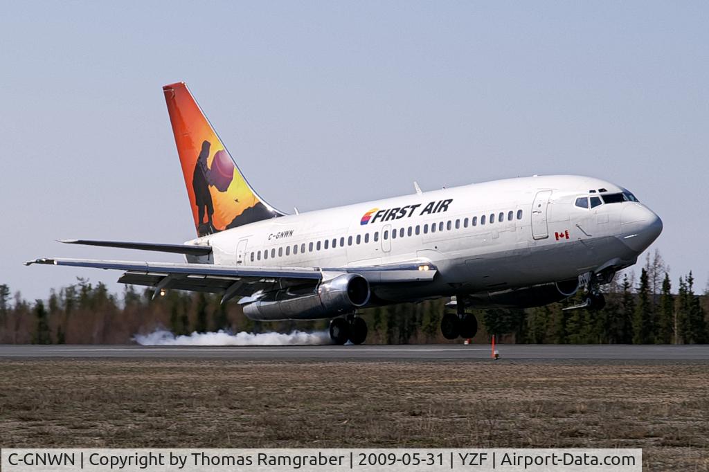 C-GNWN, Boeing 737-210C C/N 21067, First Air Boeing 737-200