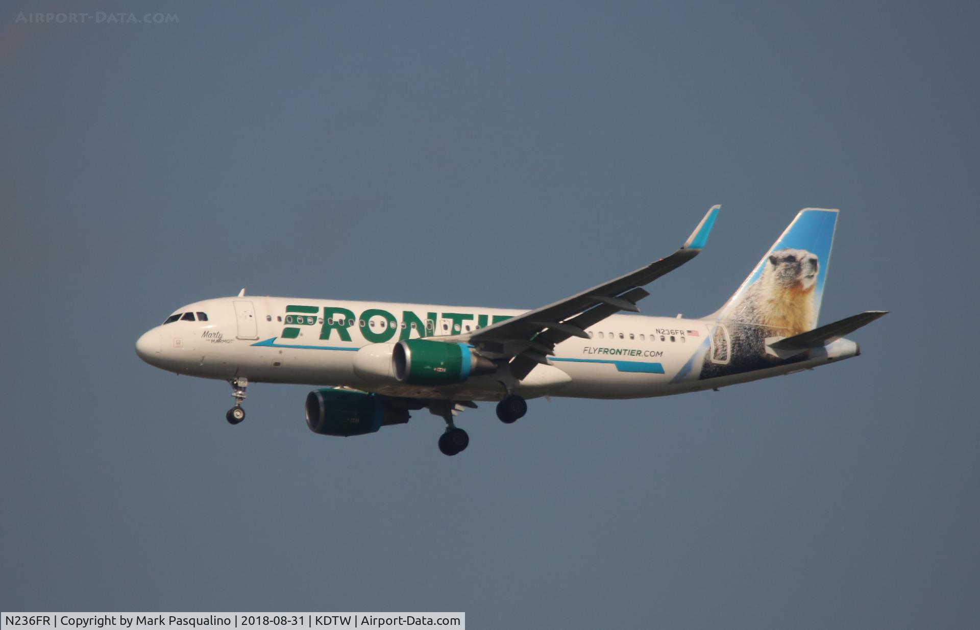 N236FR, 2016 Airbus A320-214 C/N 7389, Airbus A320-214
