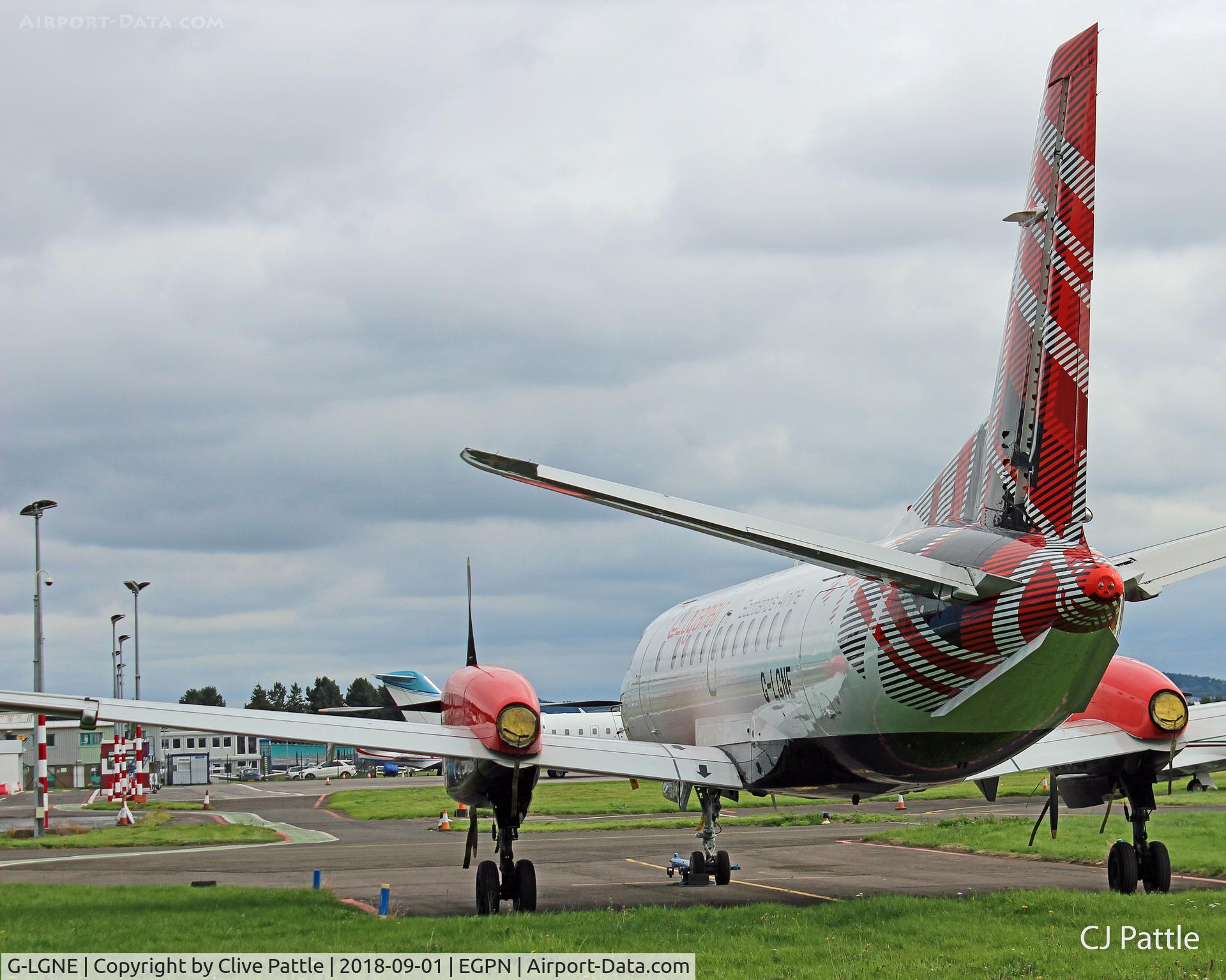 G-LGNE, 1989 Saab SF340B C/N 340B-172, Awaiting its next duty