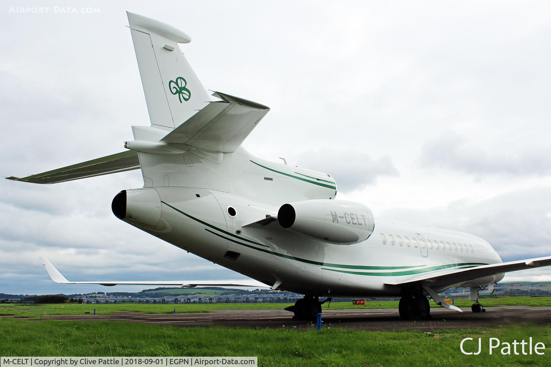 M-CELT, 2011 Dassault Falcon 7X C/N 110, At Dundee