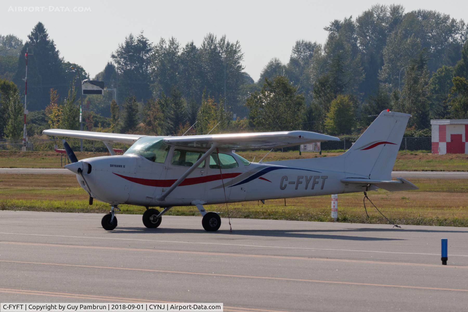 C-FYFT, 1979 Cessna 172N C/N 17272703, Tied down