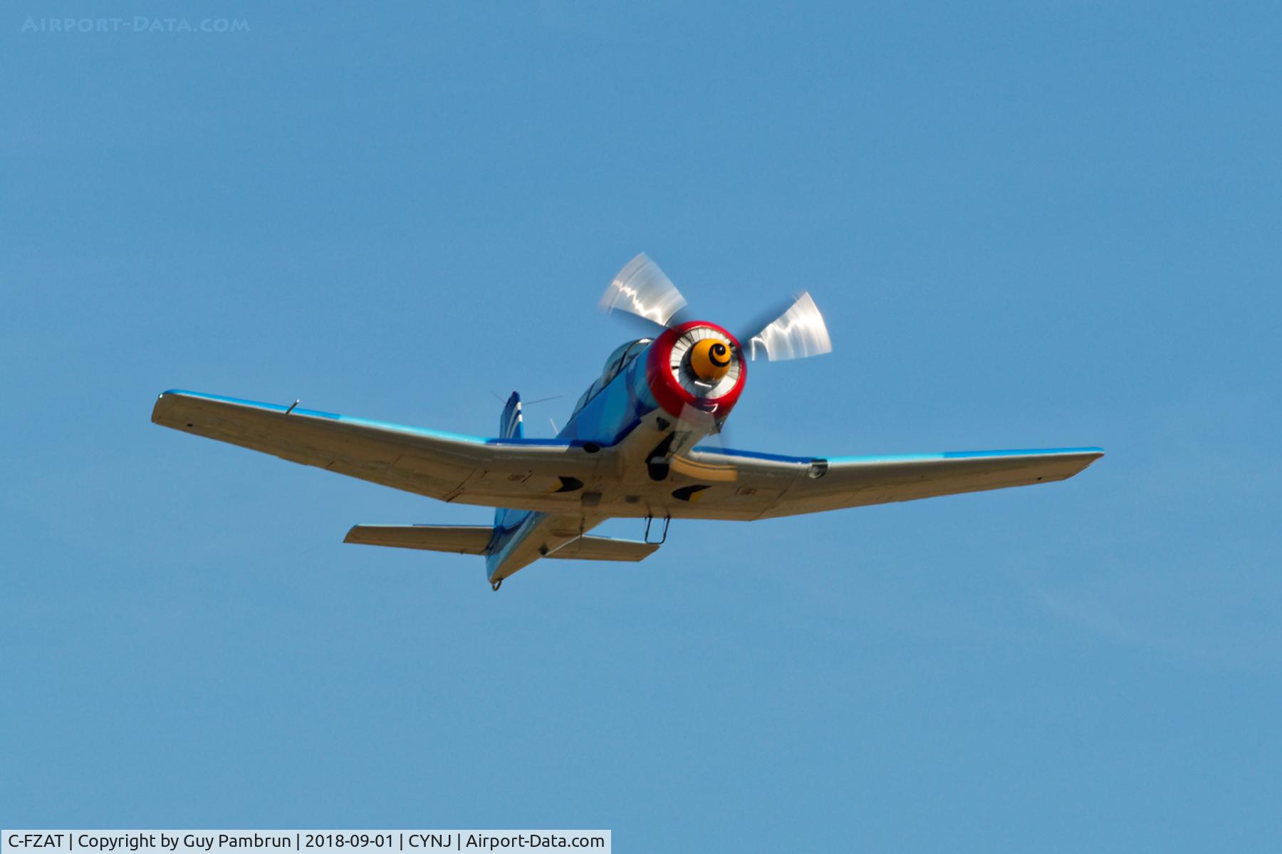 C-FZAT, 1985 Nanchang CJ-6A C/N 4132018, Overshoot