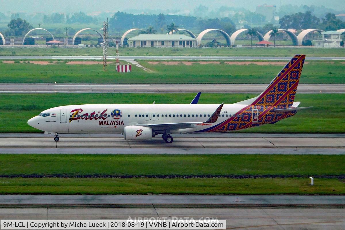 9M-LCL, 2017 Boeing 737-8GP C/N 39838, At Hanoi