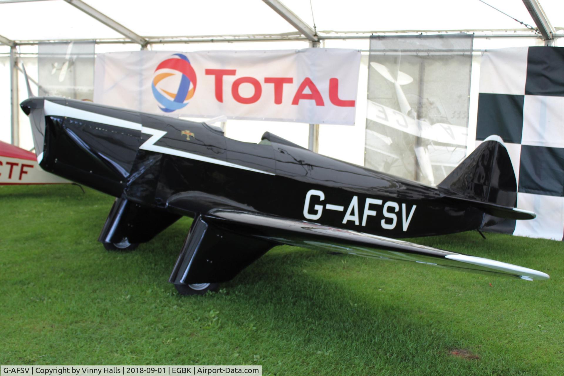 G-AFSV, 1939 Chilton DW1A C/N DW1A/1, On display at The Light Aircraft Association Rally, held at Sywell.
