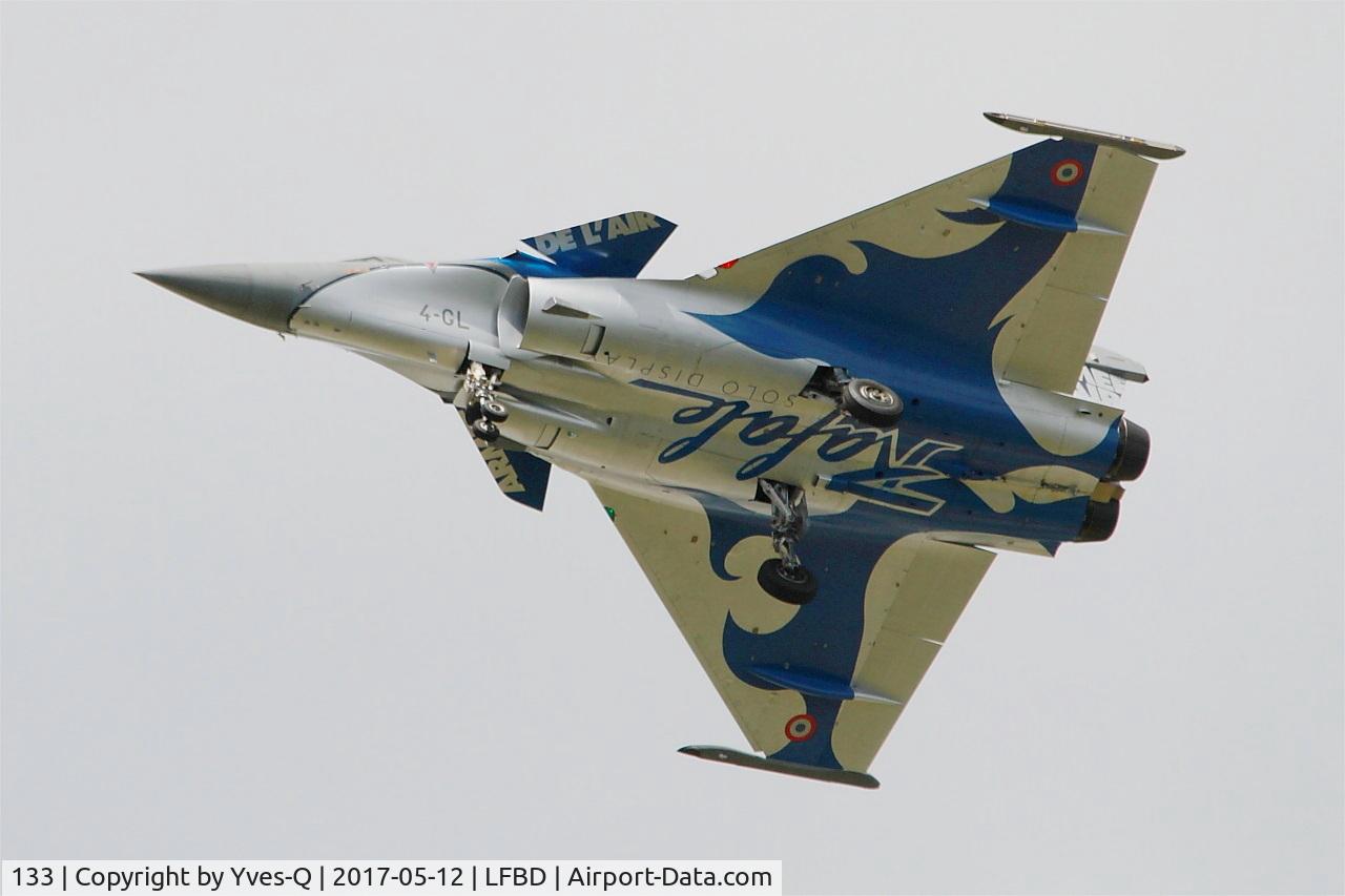 133, Dassault Rafale C C/N 133, Dassault Rafale C, On final rwy 23, Bordeaux-Mérignac Air Base 106 (LFBD-BOD)