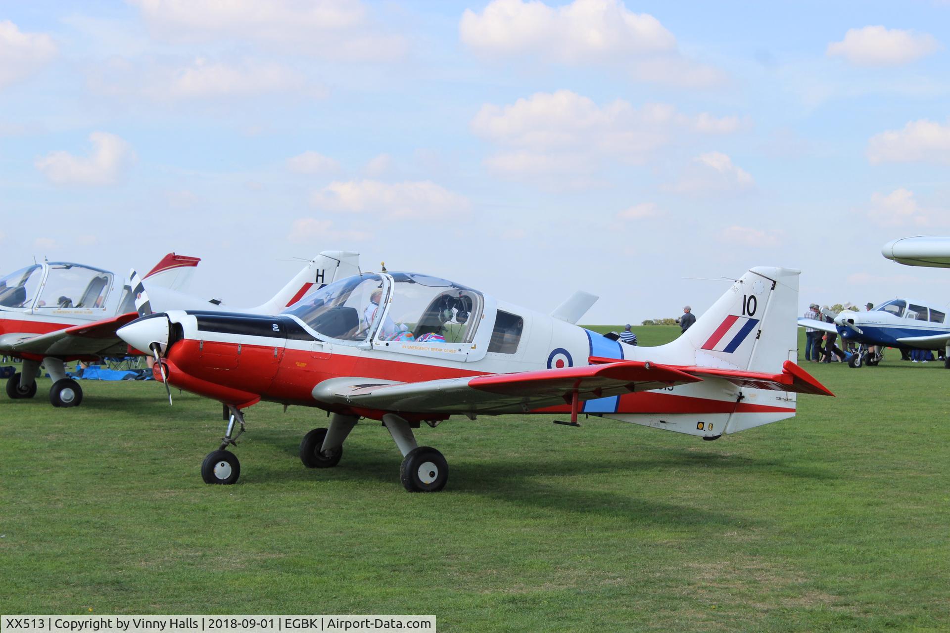 XX513, 1973 Scottish Aviation Bulldog T.1 C/N BH120/199, Light Aircraft Association, Rally